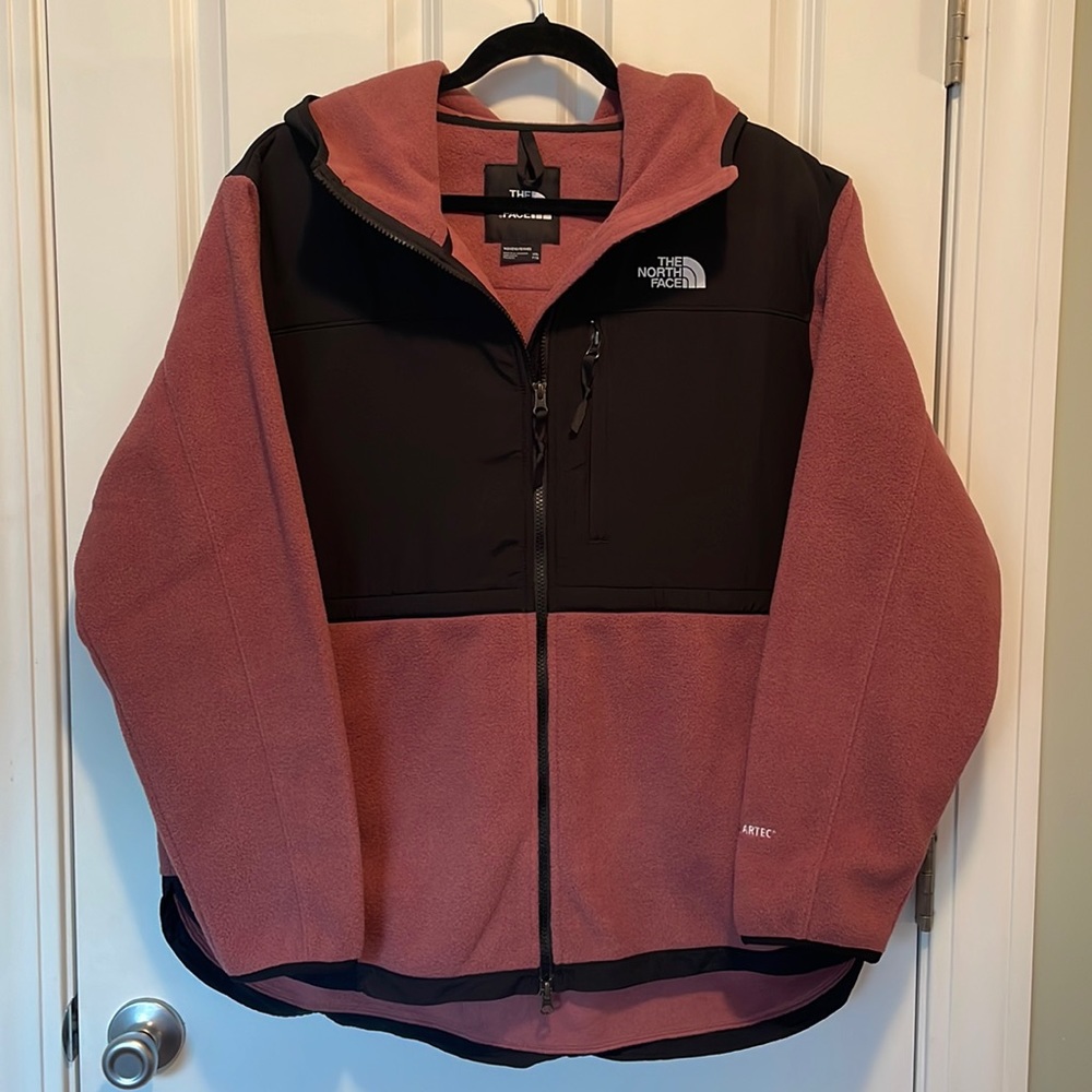 NWT The North Face Women’s Denali Hoodie in Wild Ginger Size XXL